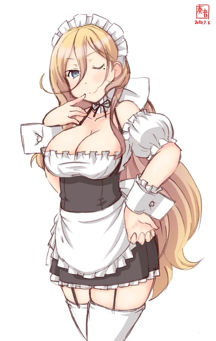 「Amiral? なぁに?
 また任務なの? ふぅ…C'est comme ça.」

#艦これ版深夜の真剣お絵描き60分一本勝負
#艦これ版真剣お絵描き60分一本勝負_20200705
#リシュリュー

トラブルにより遅刻+15分 
