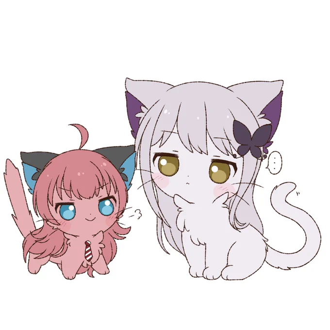 ガルパ擬獣化らくがき!
チュチュ様と友希那さん? 