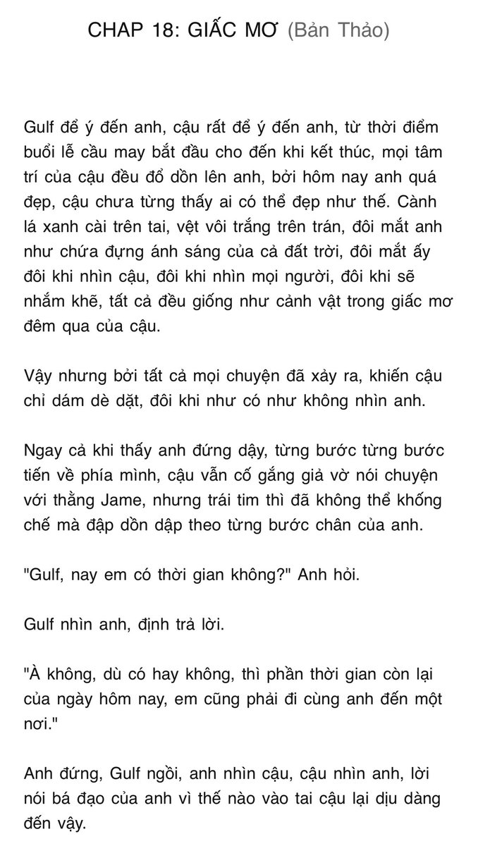 catrichxanh's tweet photo. Fanfic Mewgulf [MOONLIGHT]

CHAP 18: GIẤC MƠ(1-2)

I'm here 🤣🤣🤣

Cuối cùng cũng đến lúc, cuối cùng cũng tụi nó cũng yêu nhau ~

"Cảm ơn vì đã yêu anh, Gulf"

Enjoy it nha ^^

(Đừng re-up truyện của mình lên bất cứ đâu nhé)
#Moonlightfanfic_18
#Moonlightfanfic https://t.co/Z1Ij21CwFp