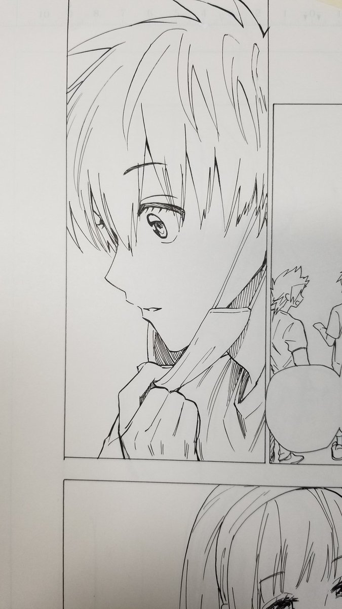 いい顔描けた☺ 