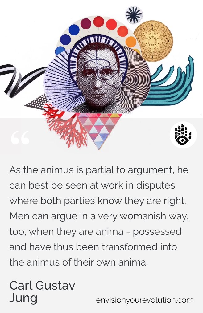 envision_evolve's tweet photo. Like &amp; Share! Read about the anima and animus archetypes, along with book recommendations on the subject, at: https://t.co/ujLc7RnhKb. #CarlJung #BookRecommendations #psychology #analyticalpsychology #symbolism #symbols #archetype #animus #anima #university #students #book #books https://t.co/E2OyelOX9B