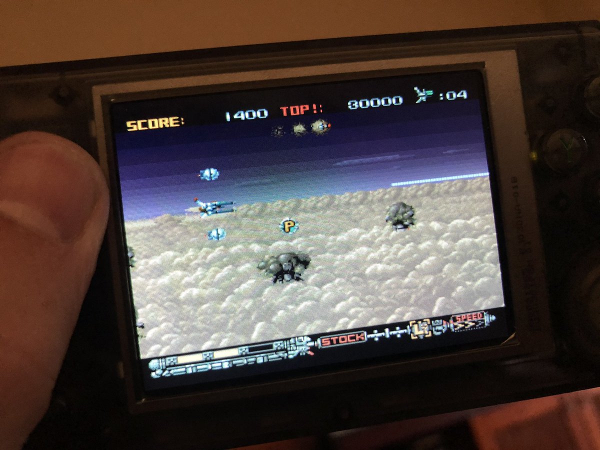 vitorinoperalta's tweet photo. Los juegos con chip FX se le atragantan y no los corre bien, pero el resto del catalogo de SNES va y se ve de lujo. #rs97 #snes https://t.co/gLE6P4oNV5