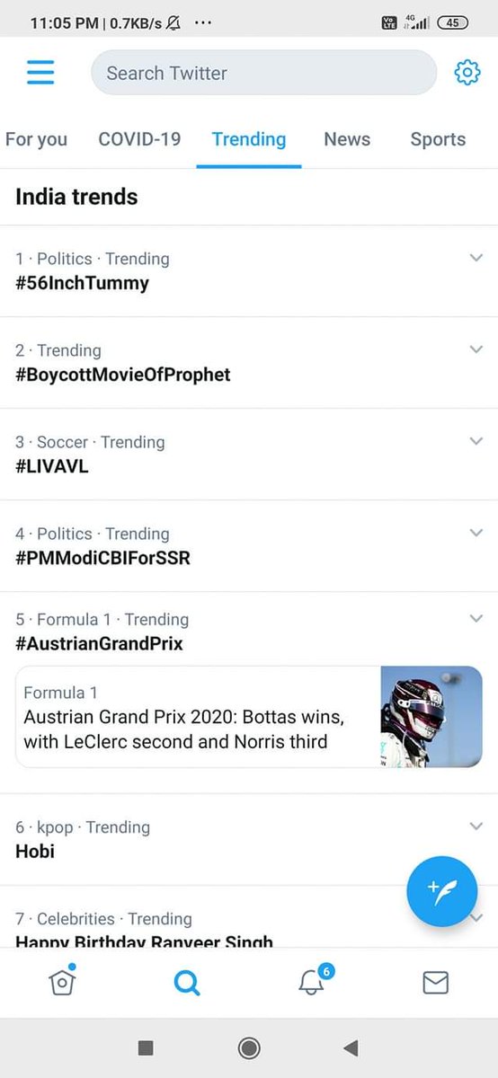 Bihar_aandolan's tweet image. Trending now  #PMModiCBIForSushant on 4th position ...please friends keep tweet  and make it number 1.@imPrashant13 @RangishKumar