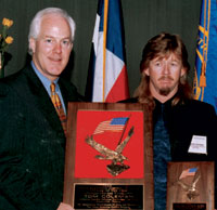 That year, Coleman was awarded “Lawman of the Year” by  @JohnCornyn, the same year  @repmccaul went to work for Cornyn at the Texas Attorney General’s office as Deputy AG.  #TX10