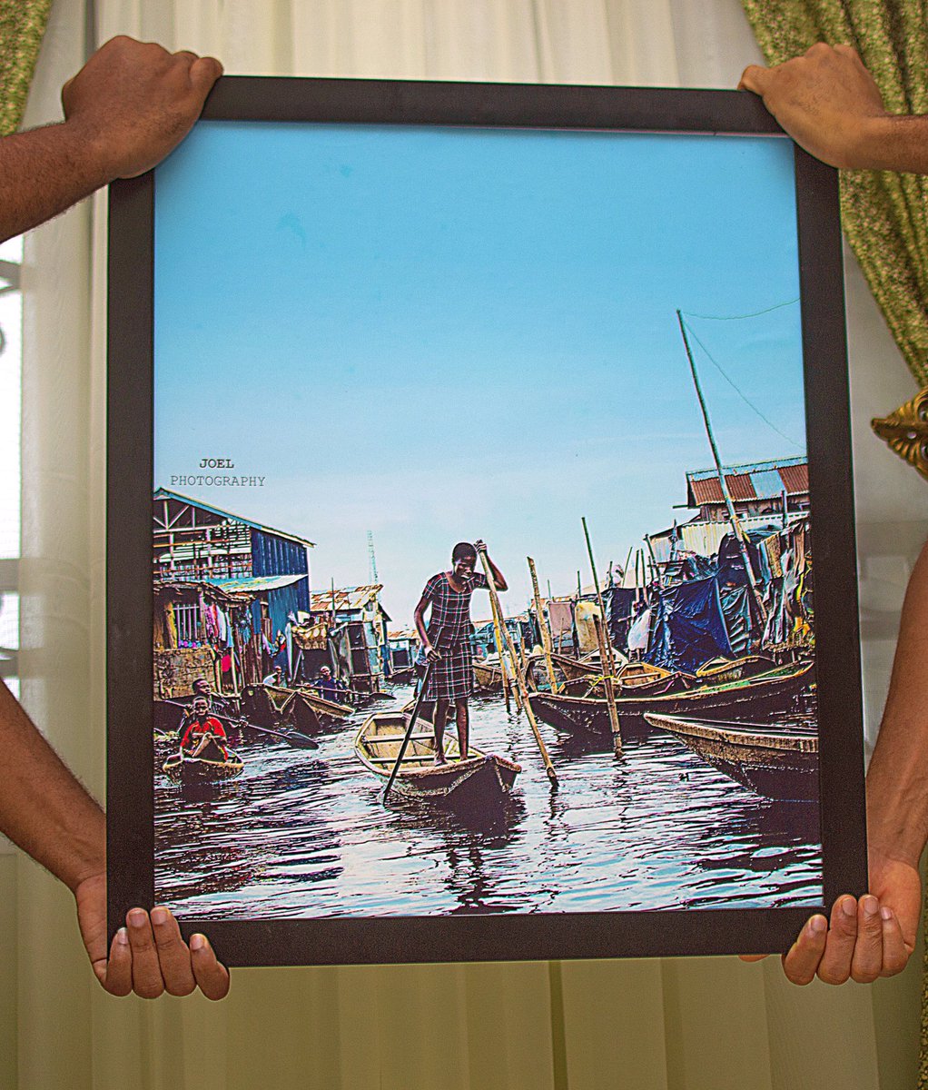 joelodili's tweet photo. Buy my Art 🖼😇 from my makoko collection 
DM for the price #joelshotit. Please retweet, my costumer could be on your tl. 🙏🏽 https://t.co/VnfEcYLBL2