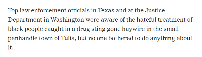 In his August 12th, 2002 piece “Justice Goes Into Hiding”  @BenHerbert noted:  https://www.nytimes.com/2002/08/12/opinion/justice-goes-into-hiding.html