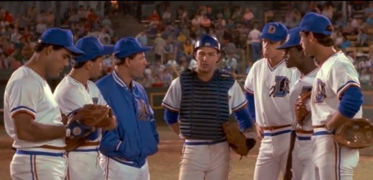 “Nuke's scared because his eyelids are jammed and his old man's here. We need a live rooster to take the curse off Jose's glove and nobody seems to know what to get Millie or Jimmy for their wedding present. Is that about right? We're dealing with a lot of shit.”