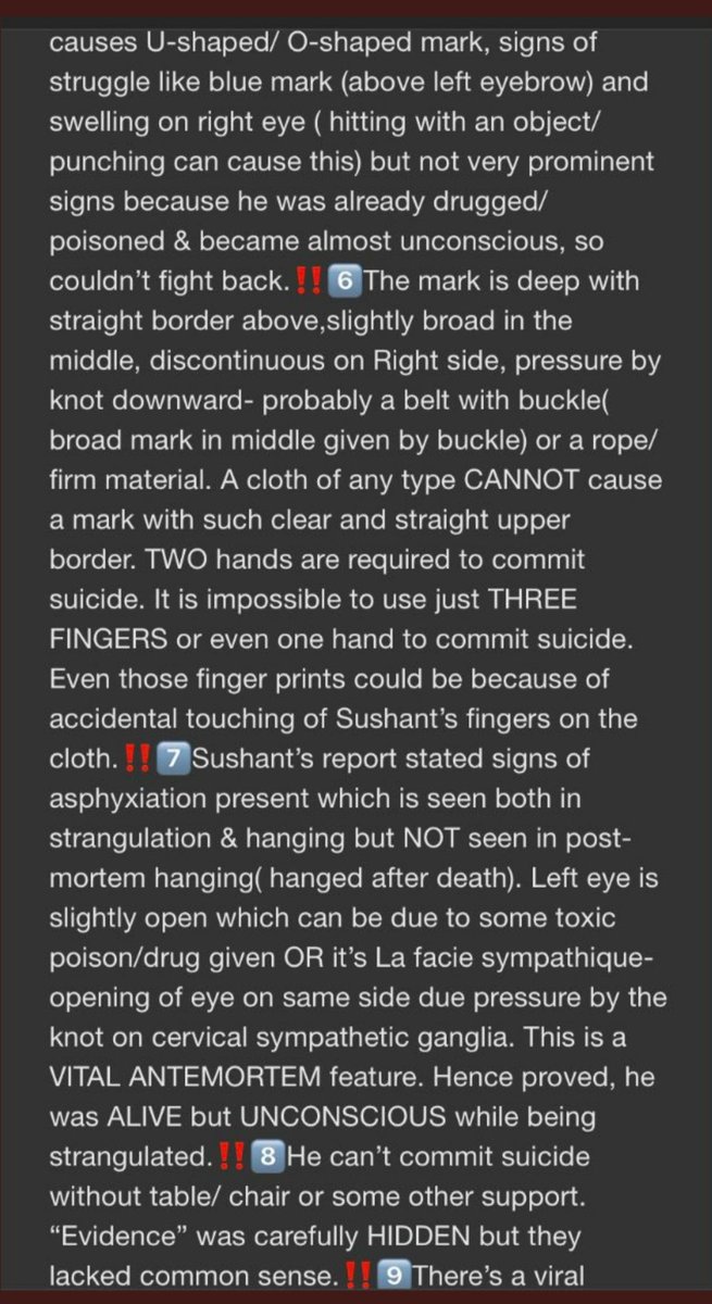 KharveVivek's tweet photo. #PMModiCBIForSSR
Must see this..Written by a doctor on Sushant Singh Rajput case...
Doctors point of view... https://t.co/HTRG8re3rf