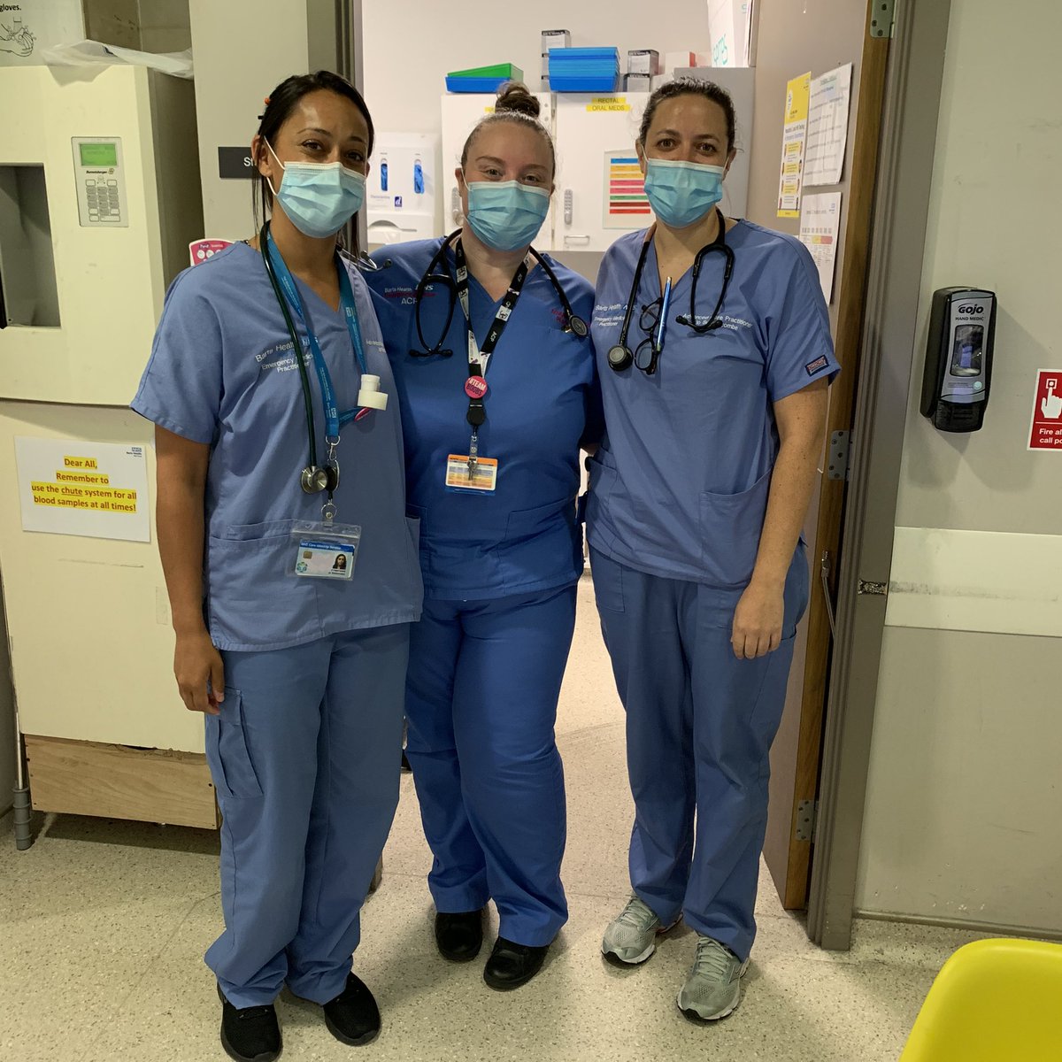 LevelOdp's tweet image. Nurse, ODP, Paramedic - one ACP team (and all happened to be called Jo) 😂 #AHP #ODP #ACP #Nurse #advancedpractice #NHS #DiversityAndInclusion