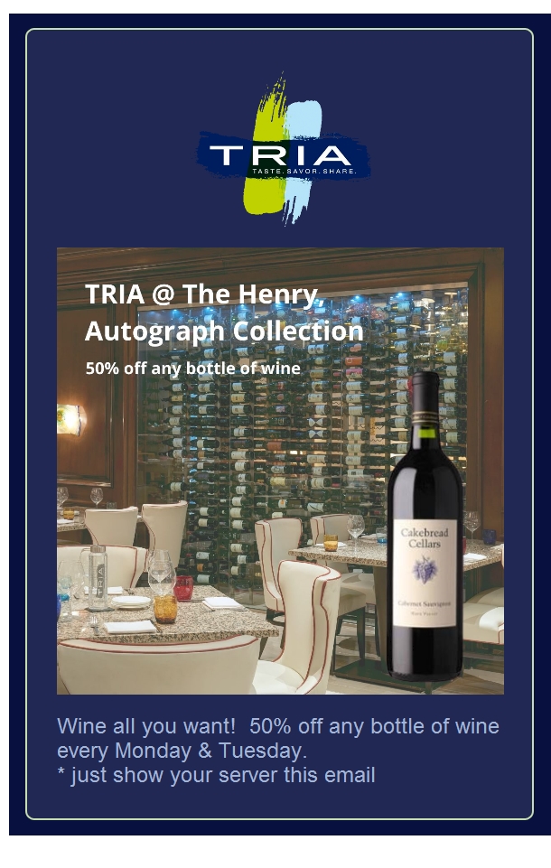 triadearborn's tweet photo. Wine All You Want! https://t.co/gV63NIA0EK https://t.co/jpdxuB10w0