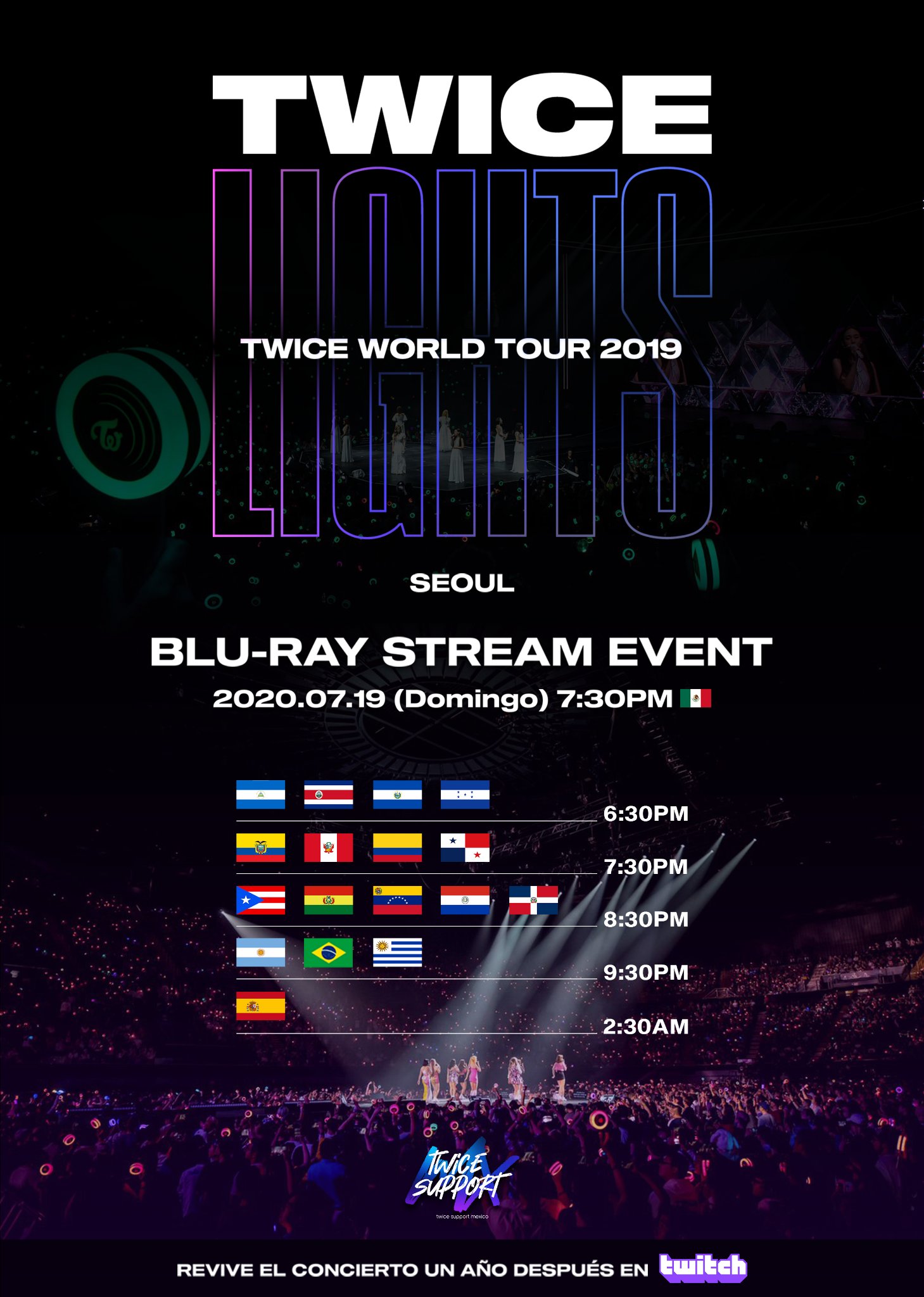 TWICE WORLD TOUR 2019 TWICELIGHTS ブルーレイ TWICE TWICELIGHTS IN SEOUL WORLD TOUR 2019 BLURAY - Kpop USA