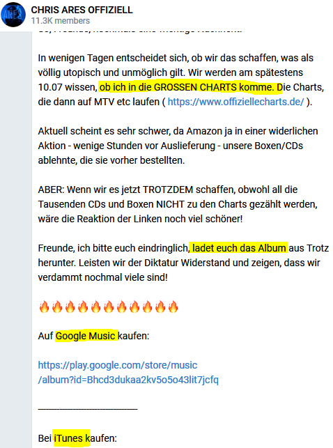 Rechercheplattform zur Identitären Bewegung tweet media
