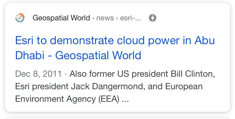 46/ JACK DANGERMOND-Runs geographic information systems (GIS) software company-Works with [BC] & Clinton Global Initiative, internationally-Son of “Dutch immigrants” that came here after 1945 I can’t overstate the importance of someone running a GIS co for tracking