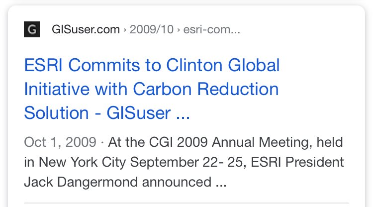 46/ JACK DANGERMOND-Runs geographic information systems (GIS) software company-Works with [BC] & Clinton Global Initiative, internationally-Son of “Dutch immigrants” that came here after 1945 I can’t overstate the importance of someone running a GIS co for tracking