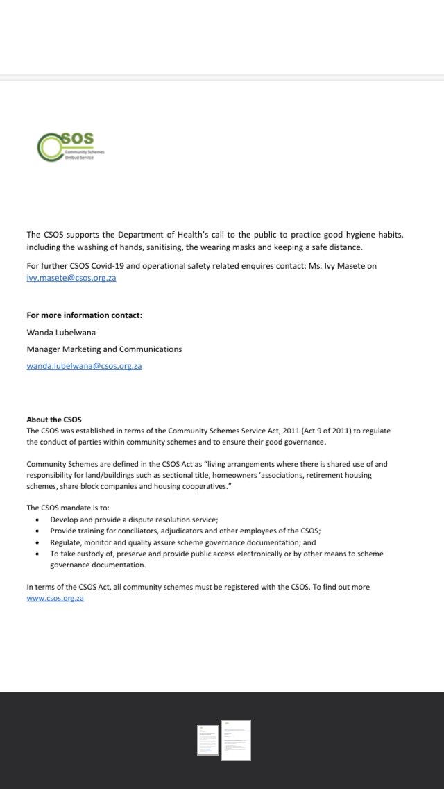 CSOS_SA's tweet photo. COVID-19: TEMPORARY CLOSURE OF CSOS SANDTON HEAD OFFICE &amp; GAUTENG SERVICE CENTRE AS PRECAUTIONARY MEASURE https://t.co/ISL1mlWaR4