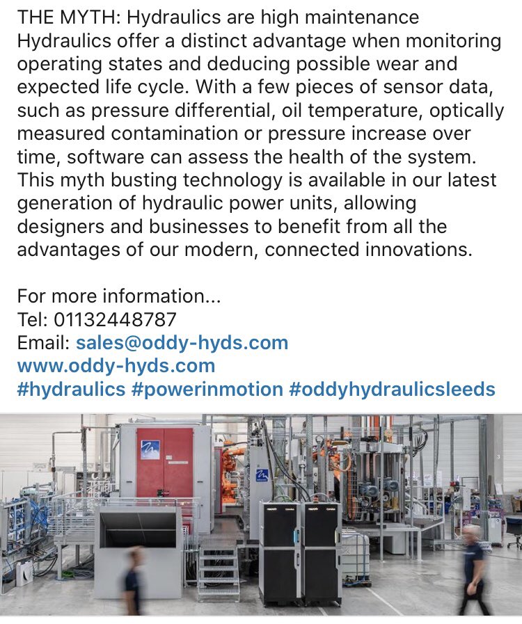 oddyhydsleeds's tweet photo. Tel: 01132448787
Email: sales@oddy-hyds.com
https://t.co/TtGyJizY1u
#powerinmotion #hydraulics #oddyhydraulicsleeds https://t.co/3hO6QZkuy0