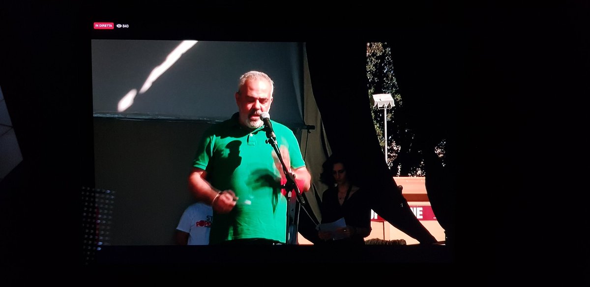 Anche se non si è potuti essere #PiazzaSanGiovanni per gli #StatiPopolari, non abbiamo scuse per non seguirla da casa. #nonsonoinvisibile 
#Ilva #Taranto #FridaysForFuture