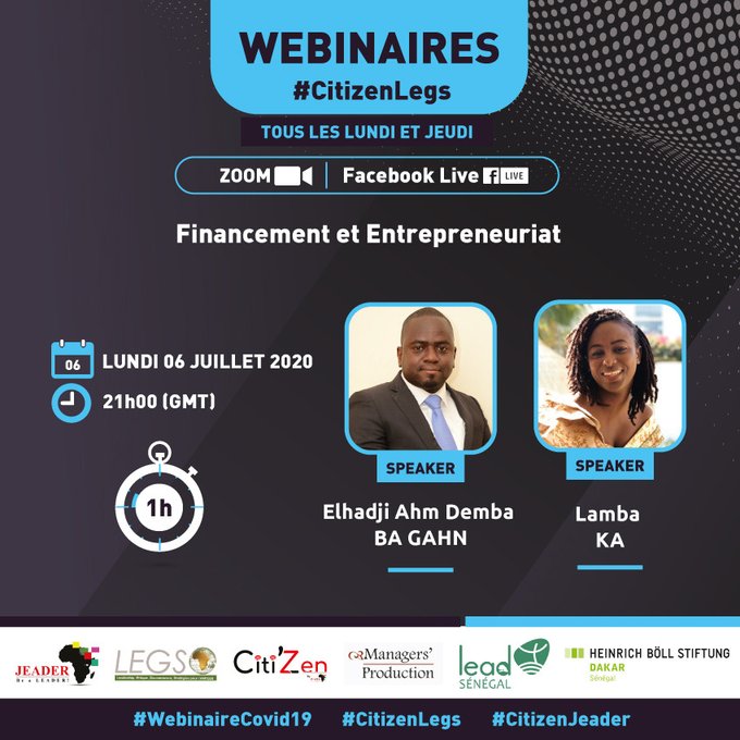 papegahnba's tweet photo. A great honor and a pleasure for me to join the CitizenLegs Webinar tomorrow at 09 PM to discuss entrepreneurship and funding opportunities in our ecosystem.
#CitizenLegs #CitizenJeader #SharingInputs #Kebetu https://t.co/15UuixtpKG