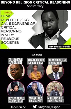 beyond_religion's tweet photo. This week we commemorate one  year of exchange and experience sharing on critical reasoning with the topic as captured in the flier below and the following distinguished speakers to address issues. #Strenthening the advocacy for increased critical reasoning for societal good. https://t.co/qvZeS30HW3