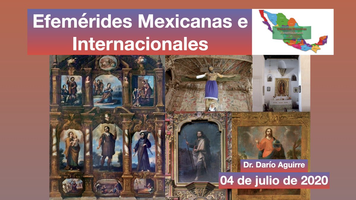 EfemeridesMex13's tweet photo. 05 de julio de 2020. #ResumenDelResumen de Efemérides Mexicanas e Internacionales en YouTube.
https://t.co/rdd8XxG1DG https://t.co/Nunkcs64G1