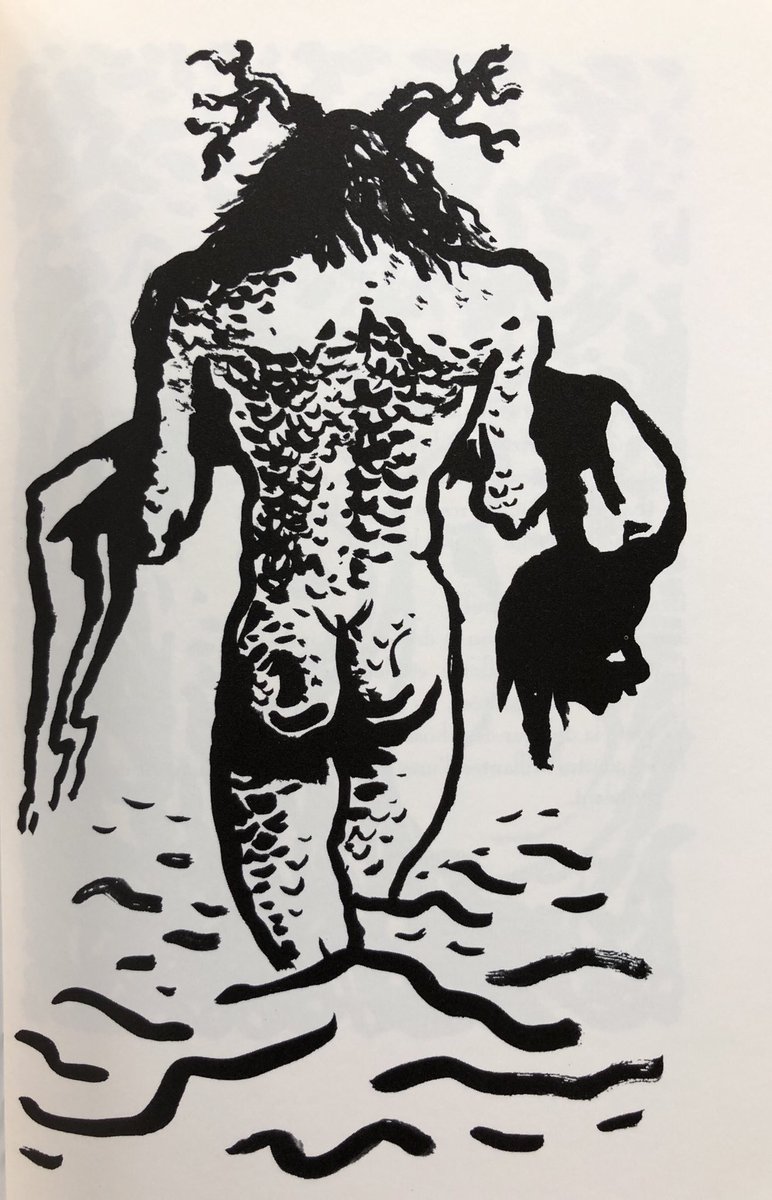 Mervyn Peake's illustrations to some Oscar Wilde's poems, 1946 