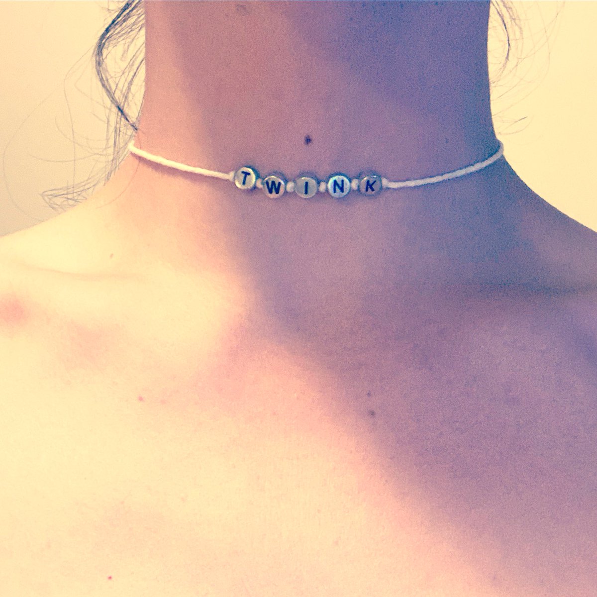 Thincess1's tweet photo. Give me attention or I die like Tinkerbell xxx #Twink #Twinkerbell #necklace #DIY #gay https://t.co/LopLYY1jDA