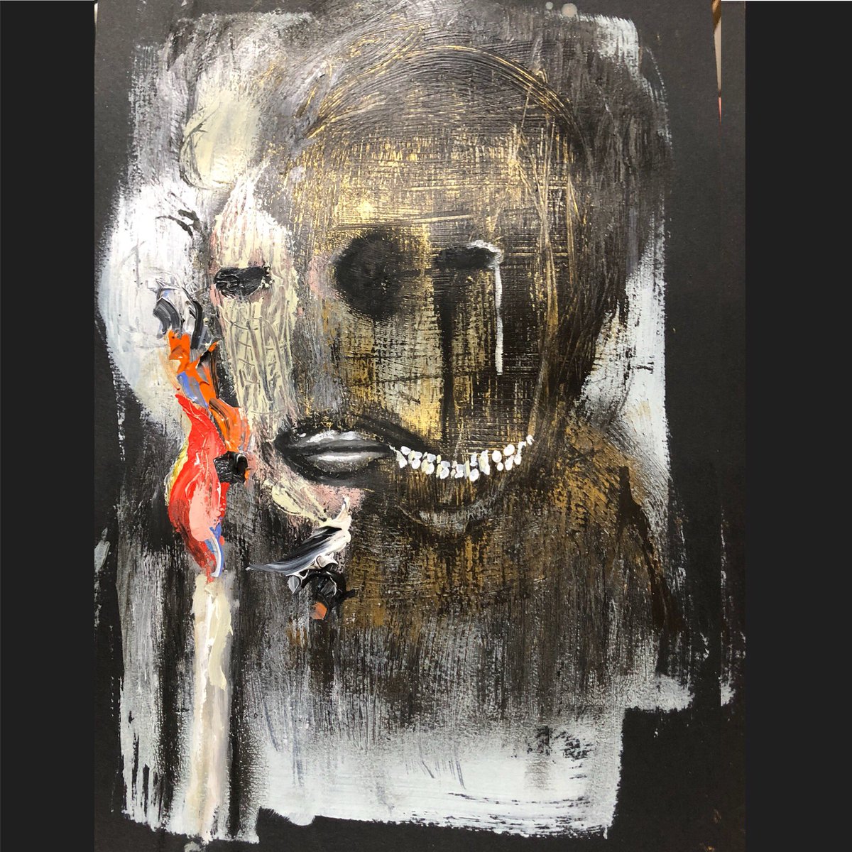 Lostbrainofthe1's tweet photo. 「向山、荘司と言う男に告ぐ」
「荘司」
「最高傑作 同級生」

#draw #drawning #drawings #paint  #painting #illustrator #illustration #japanese #art #artist    #画家  #liquitex #oilstick #油性ペン #蛍光ペン #鉛筆  #carandache #サクラクレパス #リキテックスリキッド https://t.co/jy8e7xY6YT