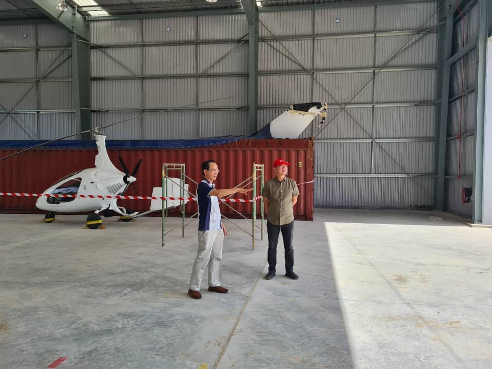 madiustangau's tweet photo. CM is scheduled to visit @kkipaerospace a subsidiary of @KKIPSABAH Sdn Bhd. The core Biz of this company is train professional licensed aerospace technicians. Soon the campus will be ready for certification by the relevant authorities. #MRO #sabahindustries https://t.co/Qy7cReqktT