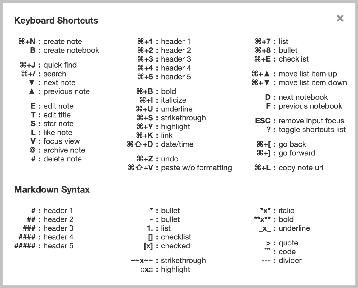 Notejoy We Just Added Markdown Syntax For Highlighting And Underlining Text T Co Lvmedrdmw5