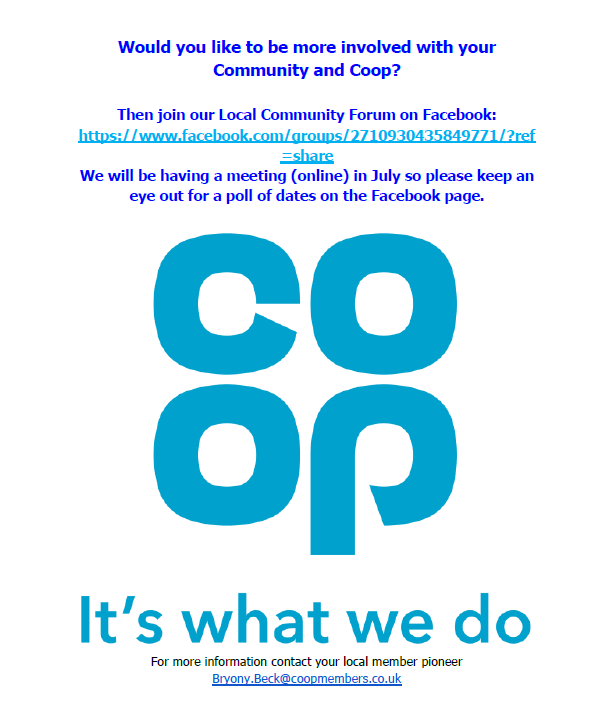 beck_bryony's tweet image. Time for another Local Forum Meeting. #ItsWhatWeDo #memberpioneer @coopuk #KeepCooperating 
facebook.com/groups/2710930…