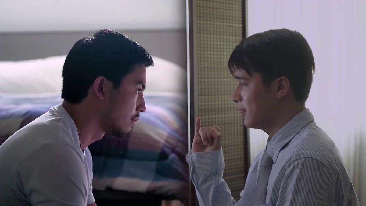 itsshaqii's tweet image. This is such a gold photo cause it looks like they are in front of each other💙💛💚 #HelloStrangerEP2