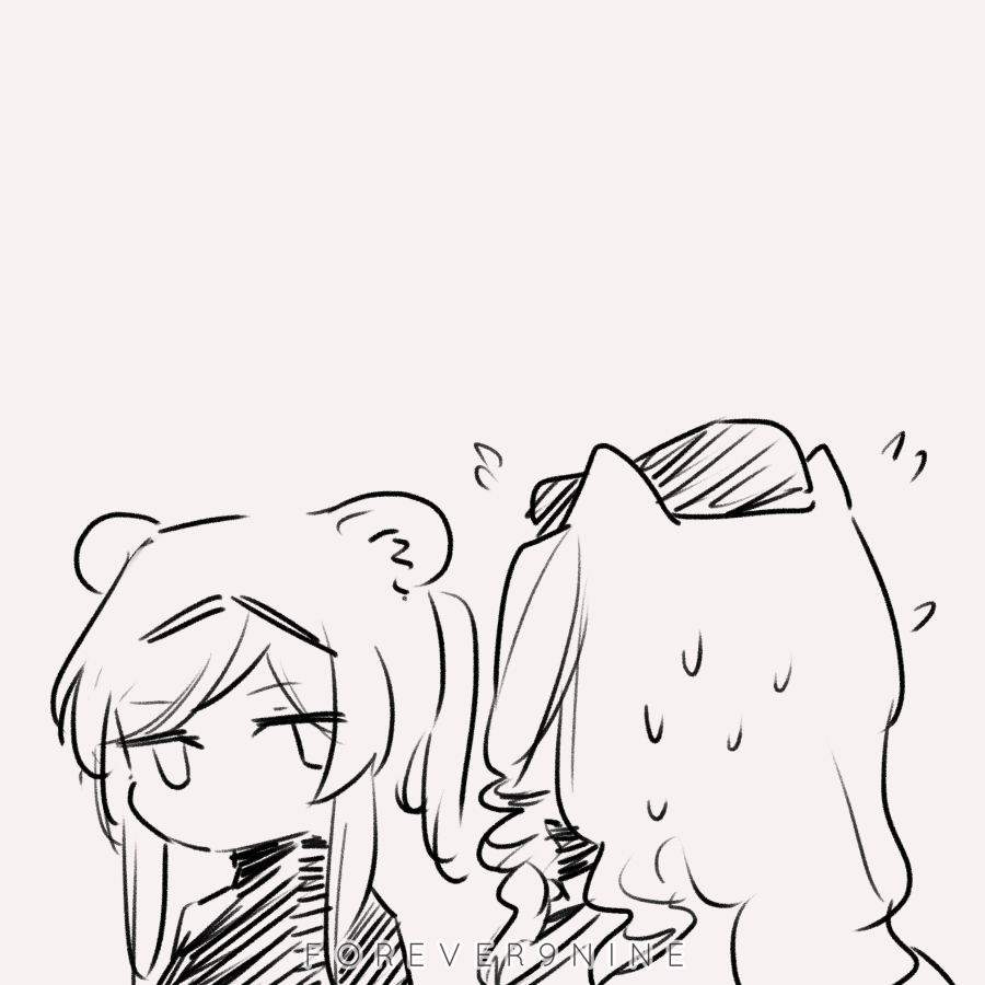 [Potential story spoiler?]
Swire and Lin Yühsia

#明日方舟 
#Arknights 