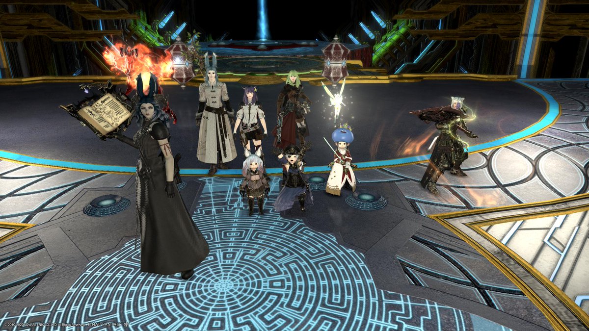 Kabane_FF14's tweet photo. FCメンと行く大迷宮バハムートシリーズ侵攻編３層
ちょっと本気出せばこんなもんよっ！
休憩してから４層の下見に行って、今回は終了。
お疲れさまでしたー。ﾏﾗｿﾝｶﾞﾑｽﾞｶｼｲﾅ
#FF14 #Aegis #ASLTG https://t.co/OtFxyuXlnd