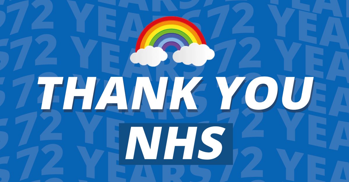 Bath7s's tweet photo. Thank you everyone who works for our wonderful NHS on its 72nd Anniversary https://t.co/CaWuADCkbv