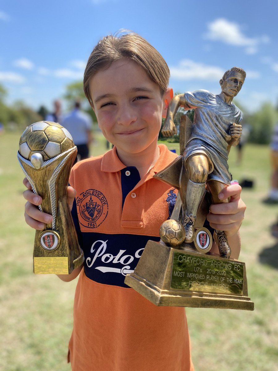 Not one to tweet that much but made up for Rocket today - Voted Parents #mostimproved player at the End of Season Awards ⚫️🔴⚽️ loves playing for his team, managers and with his mates <a href="/ArrowsU7/">Crayford Arrows Cobra’s U8 20/21 Season (U9)</a> - Smashed the U7’s A-League now on to a new season and playing up a year 💪🏻👌🏻👍🏻