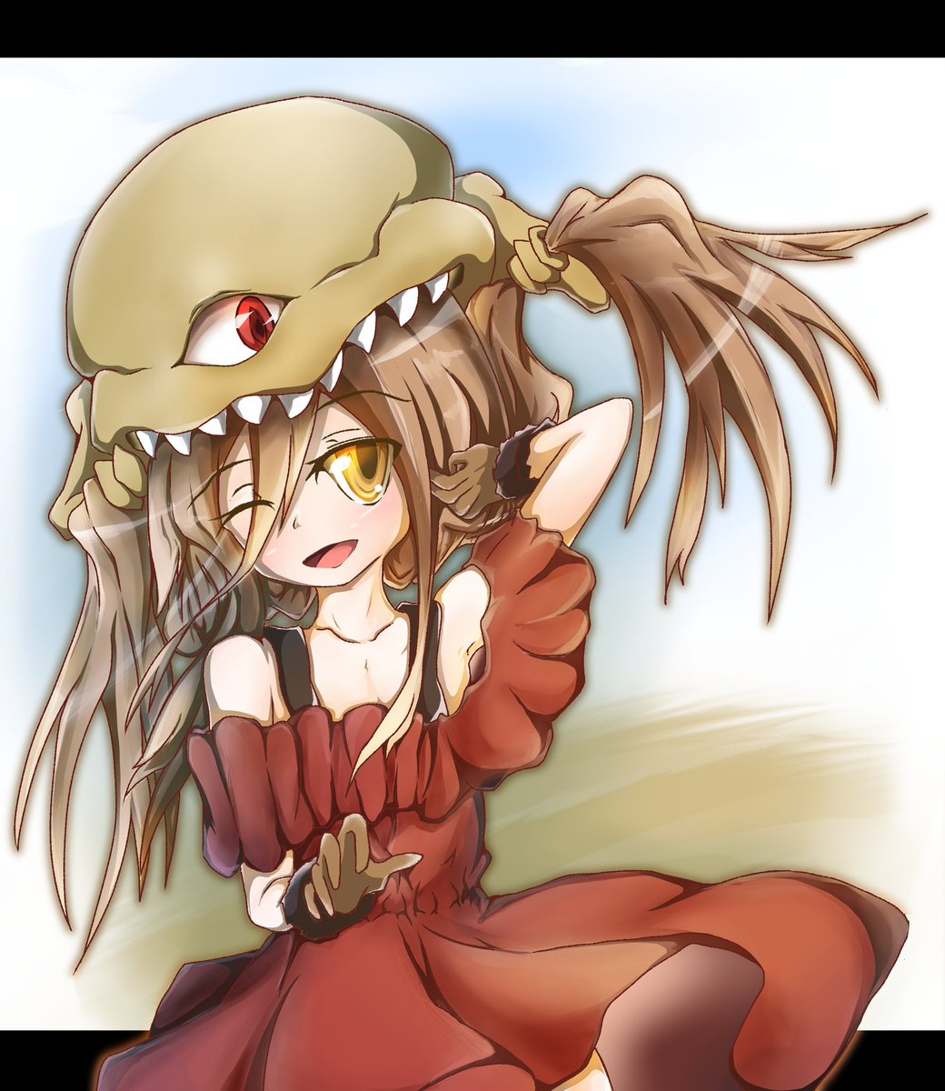 爆発ゴリラ 昨日描いた絵がなんとなく見辛くて効果を減らしてみました ハイライトとかグラデーションとかの使い方 がまだまだ下手なので良い塩梅を見つけたい 絵描きさんと繋がりたい オリジナルイラスト