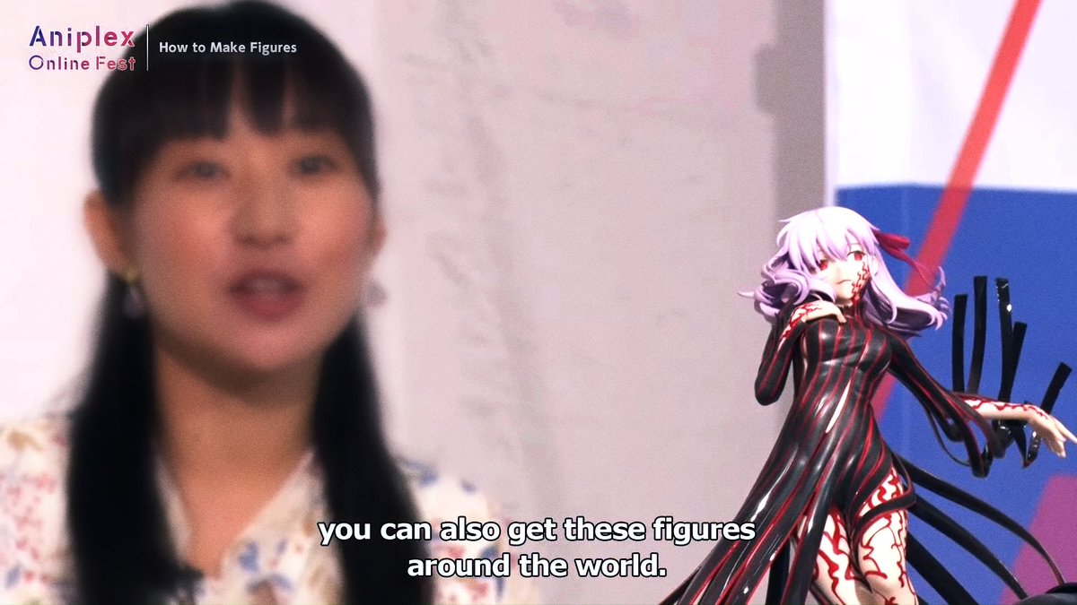 nitrotaku's tweet photo. Screenshots from Day 1 of Aniplex Online Fest

“How to Make Figures” Panel

#AOF2020 #下屋則子 #fate_sn_anime https://t.co/Ufw4OVM1c8