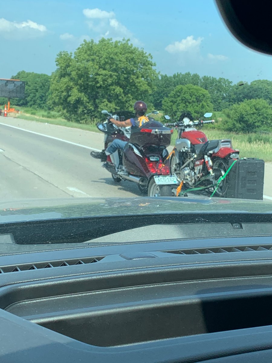 UsedMotorcycleP's tweet image. When you just want to ride but you have to take wifey motorcycle to the shop