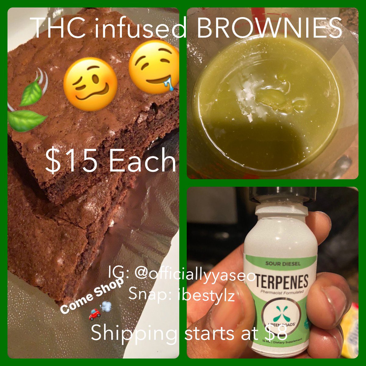 TysonBleh's tweet photo. #edibles https://t.co/fCRqsEVDYK
