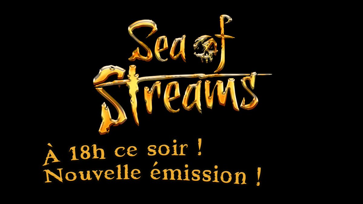 imagivienne's tweet photo. Tout de suite on vous propose un nouveau format !
Sea of Streams ! Qui embarquera 4 valeureux marins sur les mers de #SeaofThieves ! Il y aura Doskoï, Tisky et 1 invités ! 🙂
Retrouvez nous sur la chaine #Twitch !
https://t.co/2gLrwbQmyZ https://t.co/JAcrxVQYAa