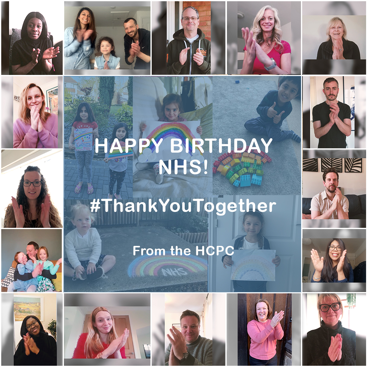 On #NHSBirthday We want to thank all #HCPCregistered professionals that have helped the NHS respond to COVID-19 so far. Thanks also to all other registrants, key workers, carers, volunteers & the public for their part in keeping us all safe #ThankYouTogether