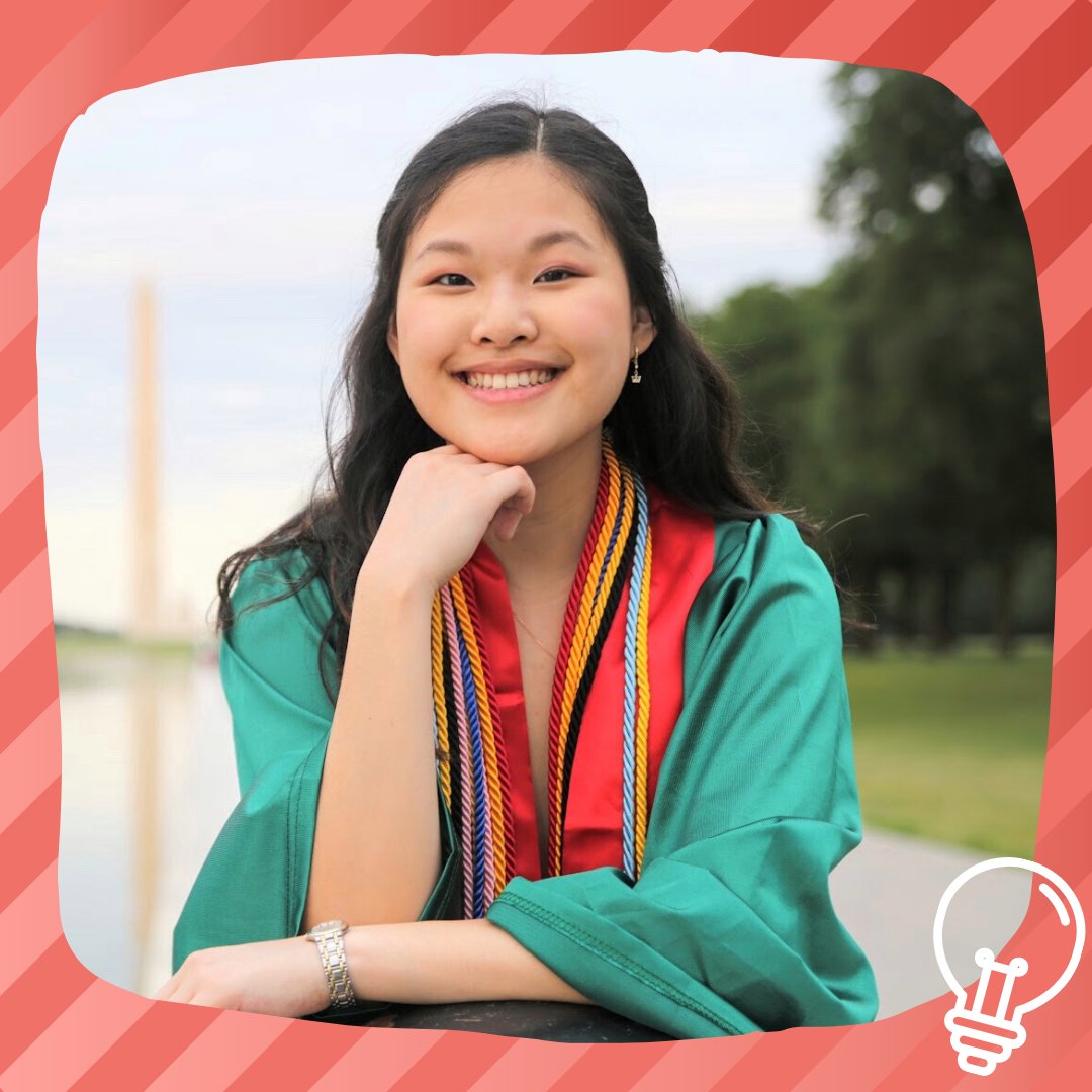 TeamEmbolden's tweet photo. For this week's Spotlight Sunday, we'd like to highlight Hannah Yo, a recent graduate from @langleyfcps. Hannah will be attending Virginia Tech in the fall and plans to study biology. #EmboldenMe wishes her the very best! https://t.co/Wxc0e0kKCJ