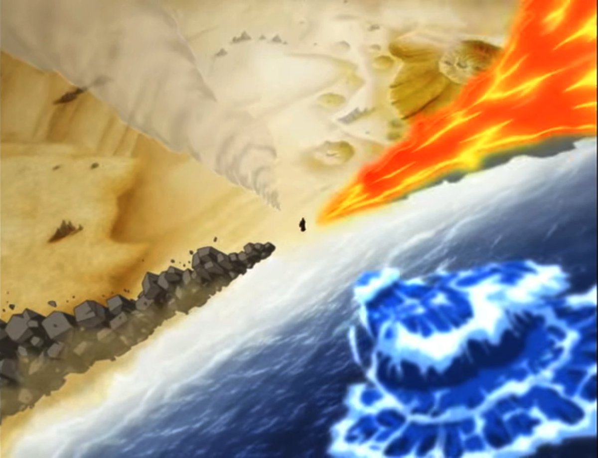 the avatar bending all four elements