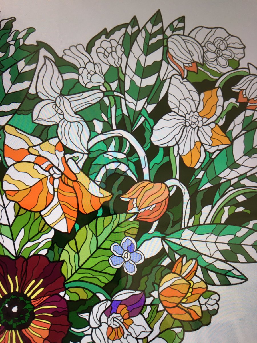 fordyfam156's tweet photo. Look what me and Anya have started on the iPad but it’s really addictive and we keep bickering over wanting a go!! #colourbynumber #happysunday @misstaylorY1 https://t.co/eU7CRe2xC8