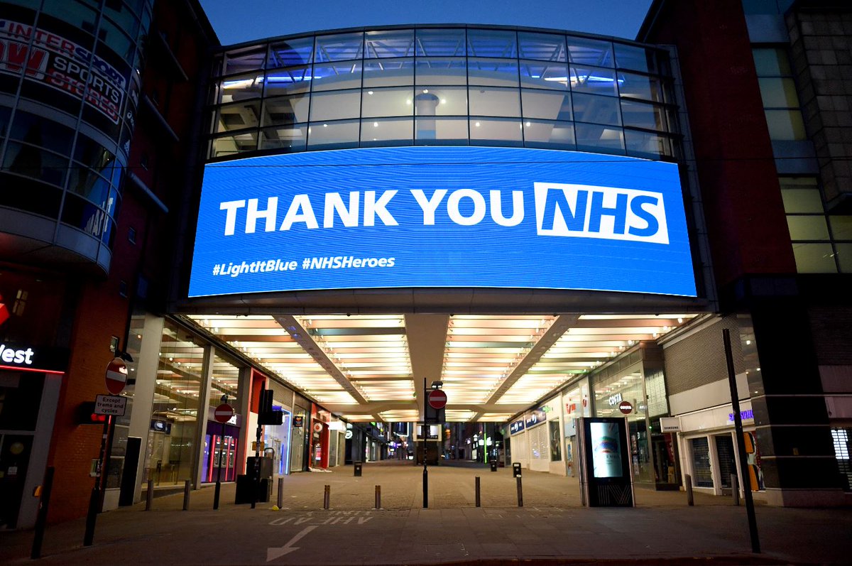 Happy 72nd Birthday to our incredible NHS. Thank you for everything #ThankYouTogether #HappyBirthdayNHS 💙