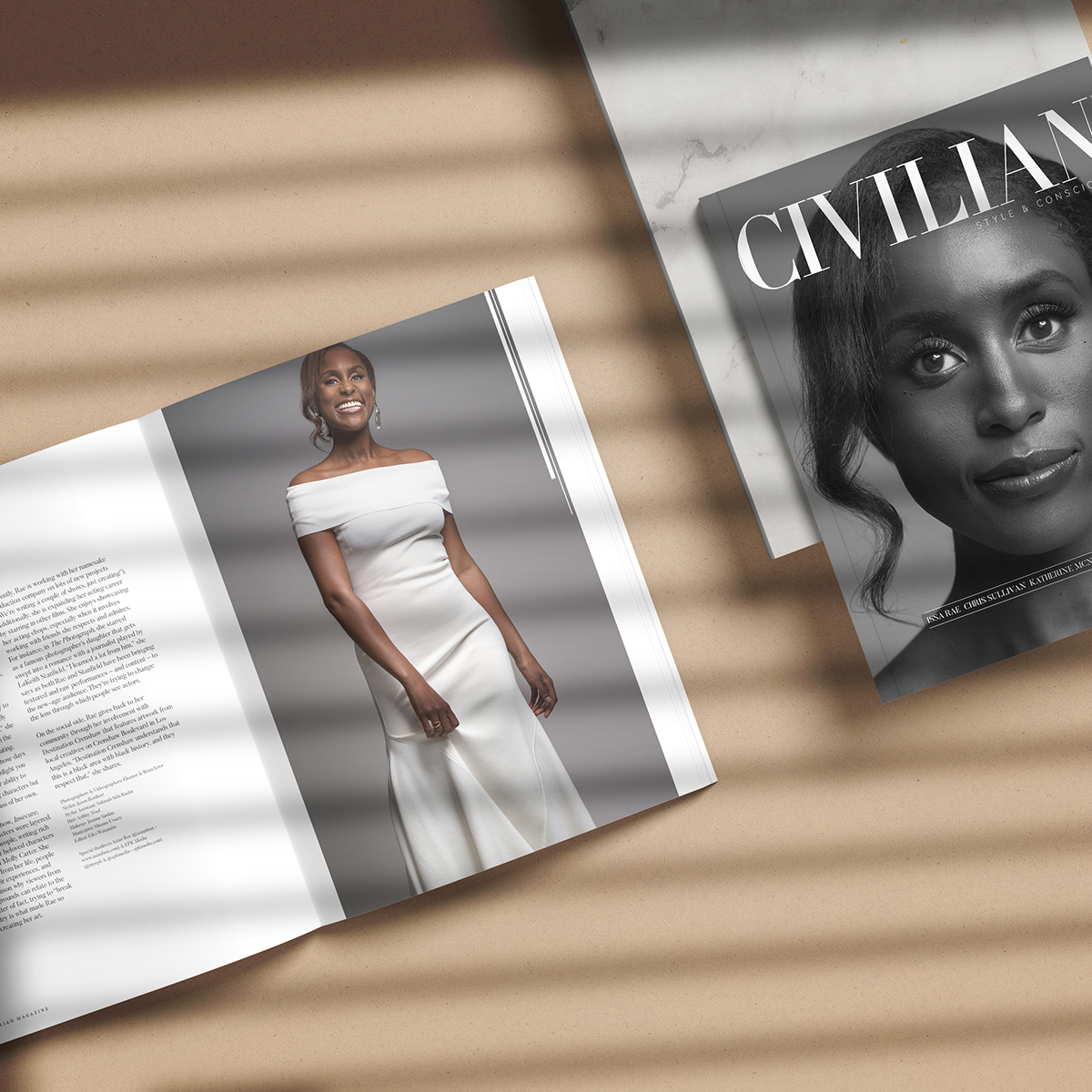 civilian_mag's tweet photo. Iconic writer, actress, producer, and director @IssaRae states, “I like writing dimensional people, writing rich characters.”  
.
#Civilian #StyleandConscious 
. https://t.co/CUU8xLWR64