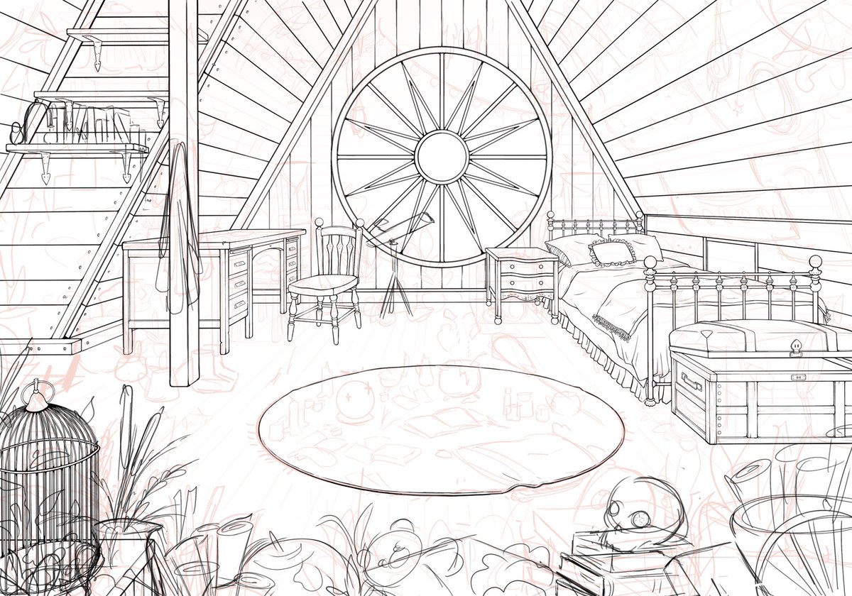 Witch's Attic WIP 