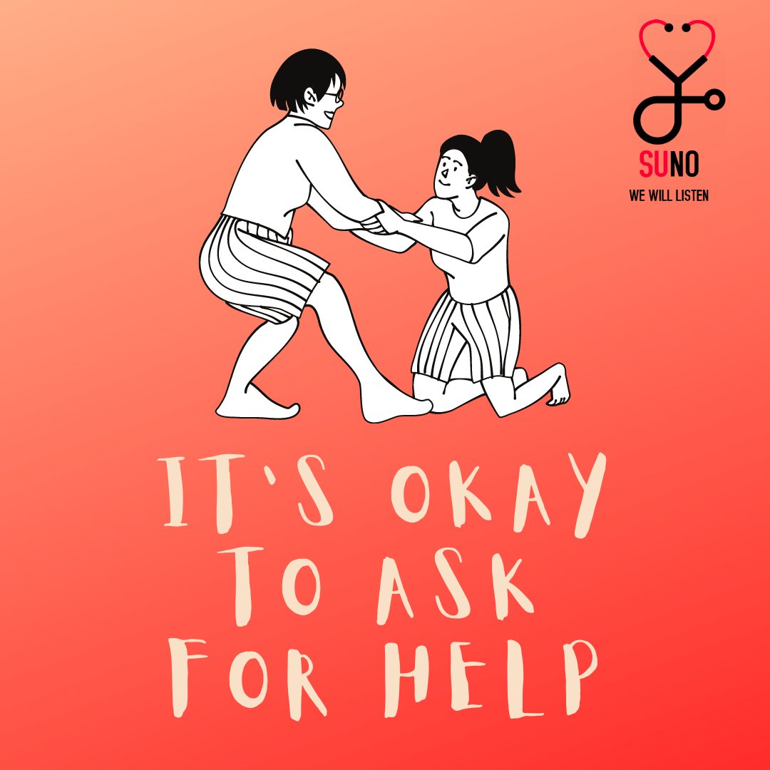 SUNO01106885's tweet photo. Asking for help is a great example of taking care of yourself. ❤
.
.
.
.
.
.
.
.
.
.
.
#SUNOprogramme #askforhelp #takecareofyourself #youmatter #selfworth #mentalhealthmatters #expressingemotions #powerfulself #psychiatry https://t.co/PF8z9lq3eP