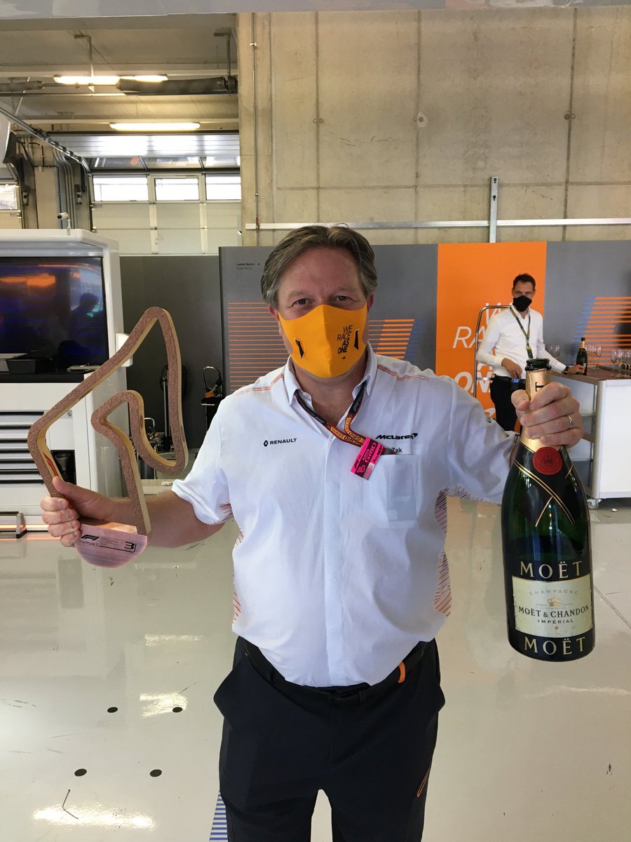 Zak Brown tweet media