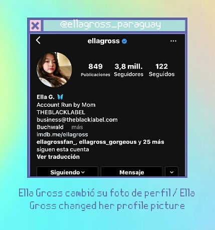 ellagross_py's tweet photo. [#INFO l 050720]

@ellagross🧸💗
.
╰┈➤ Ella Gross cambió su foto de perfil luego de mucho tiempo🌸 
.
────────
#ellagross #model #trainee #yg #theblacklabel https://t.co/wRtfY9qcBF
